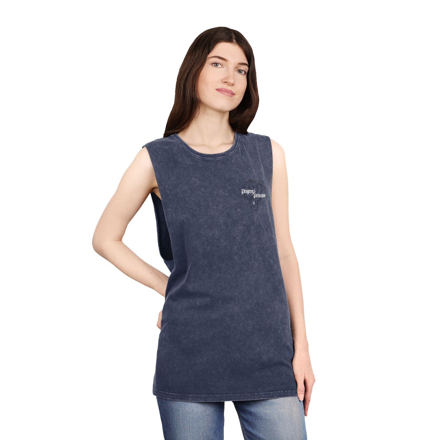 Progress>Perfection Stonewash Tank Top