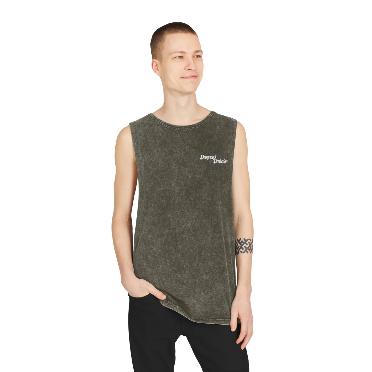 Prog.>Perf. Stonewash Tank Top