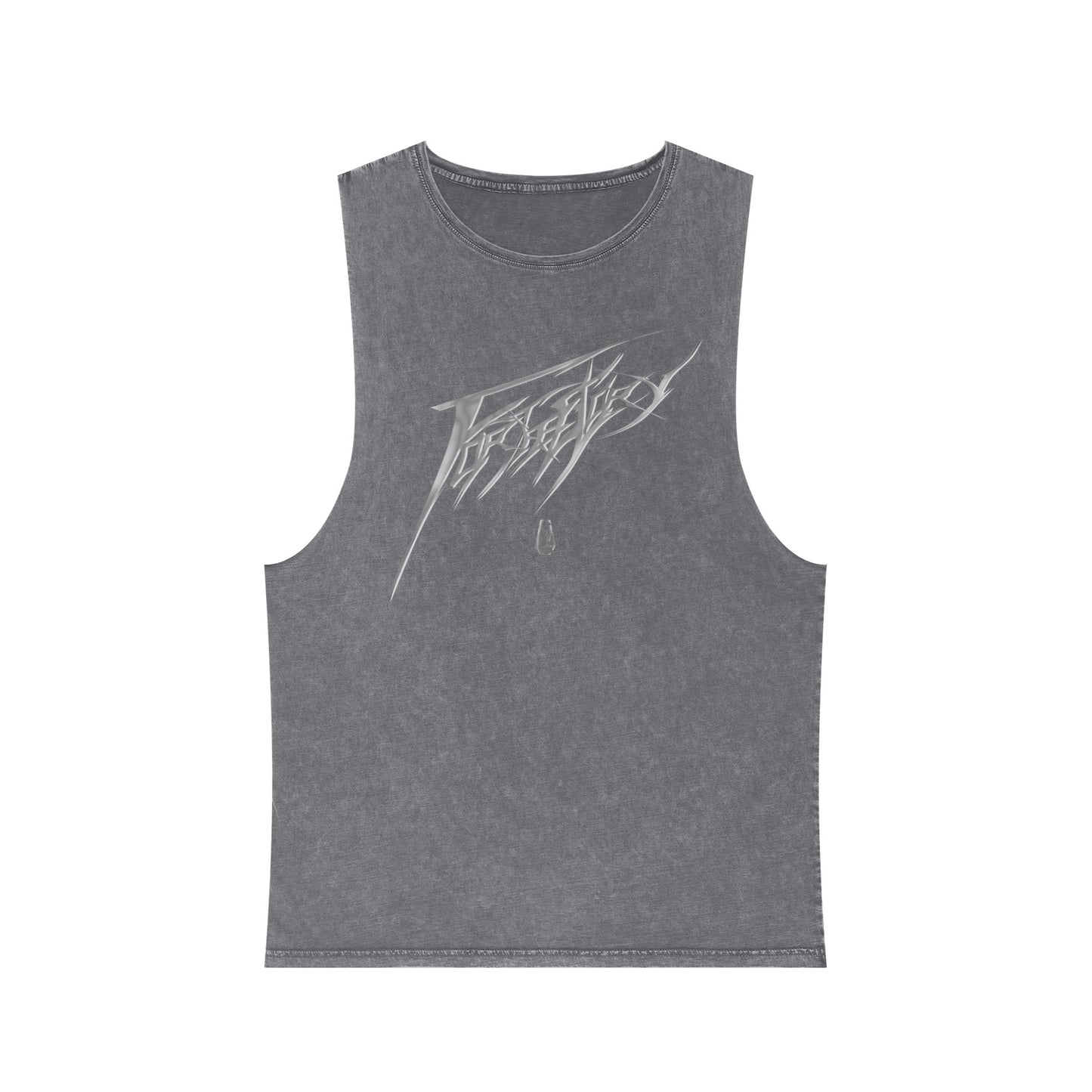 Chrome FGND Stonewash Tank Top