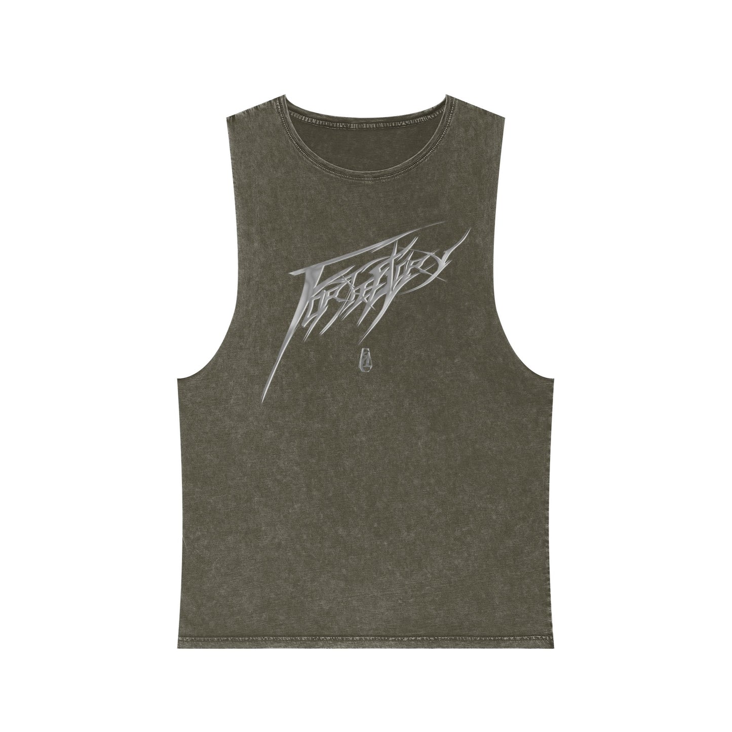 Chrome FGND Stonewash Tank Top