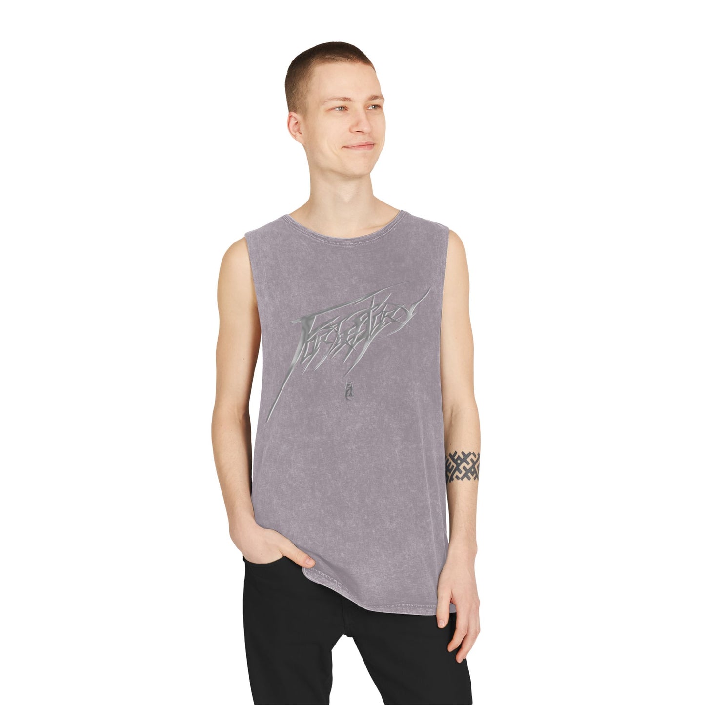 Chrome FGND Stonewash Tank Top