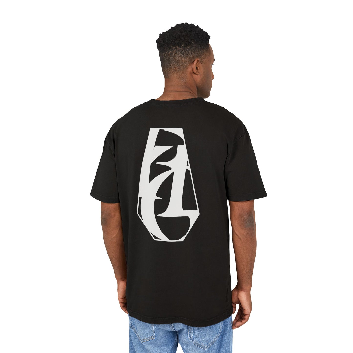 Coffin Acid Washed Heavy Oversize Tee(all sizes)