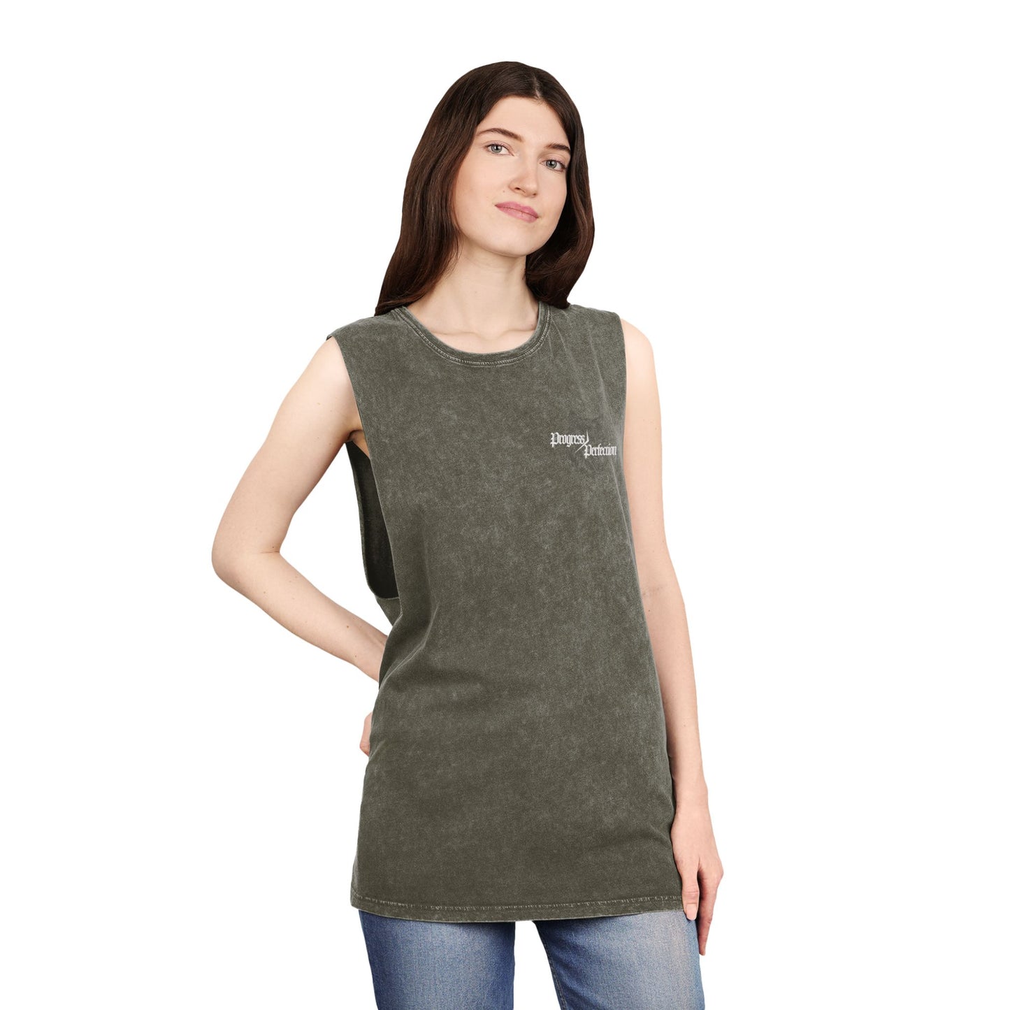 Prog.>Perf. Stonewash Tank Top