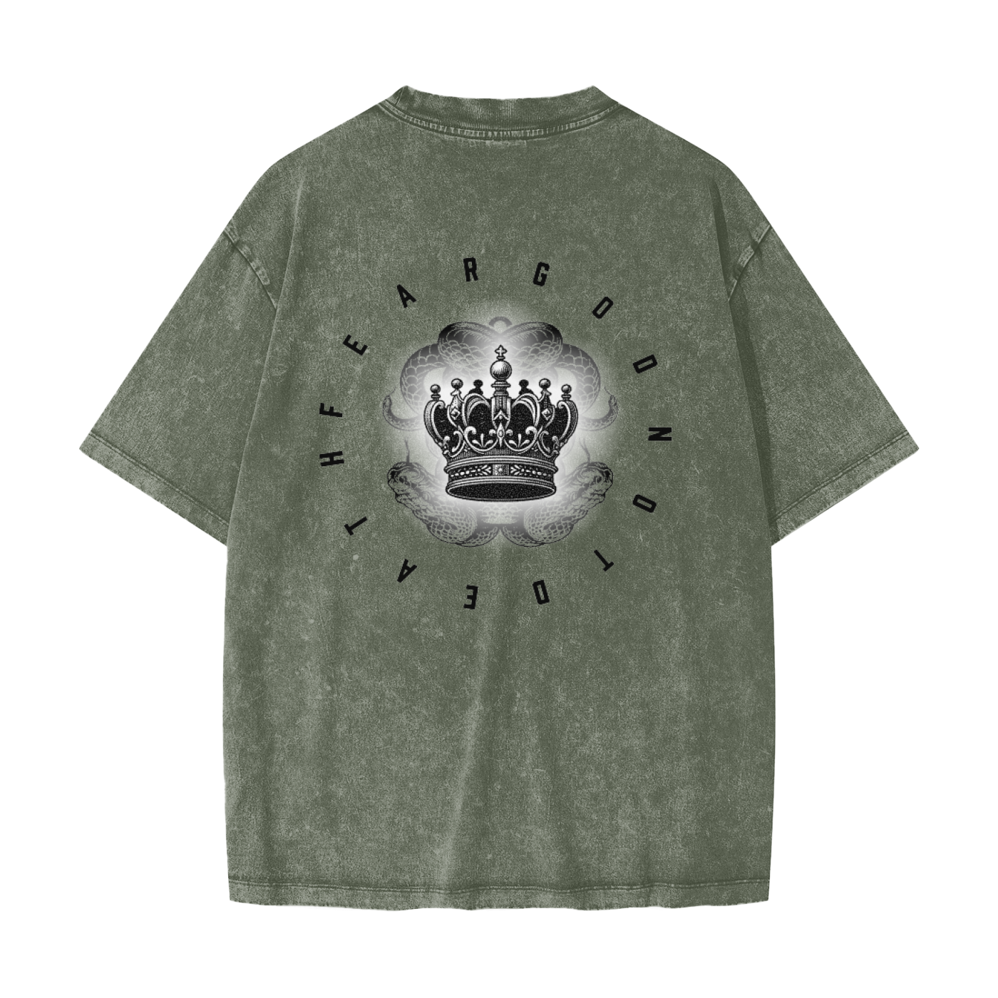 Heavyweight Snow Washed T-Shirt