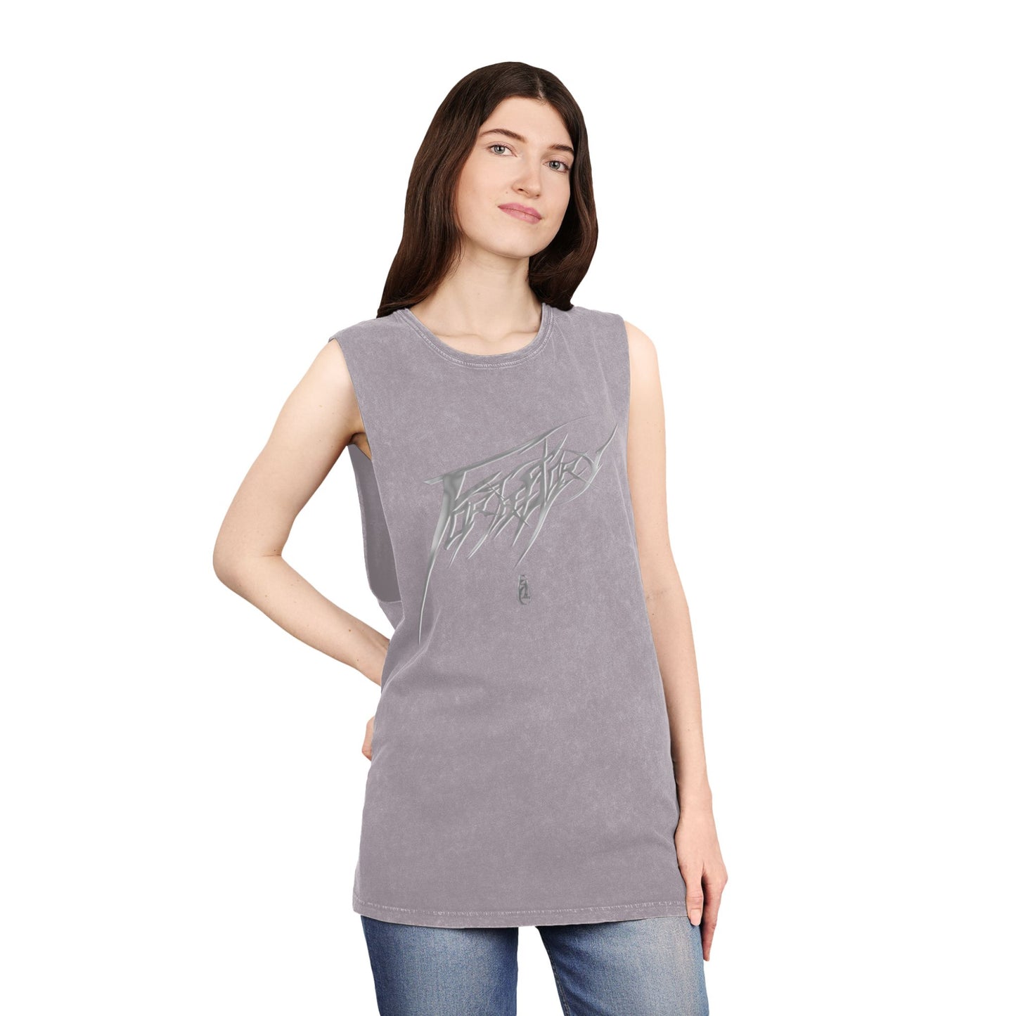 Chrome FGND Stonewash Tank Top