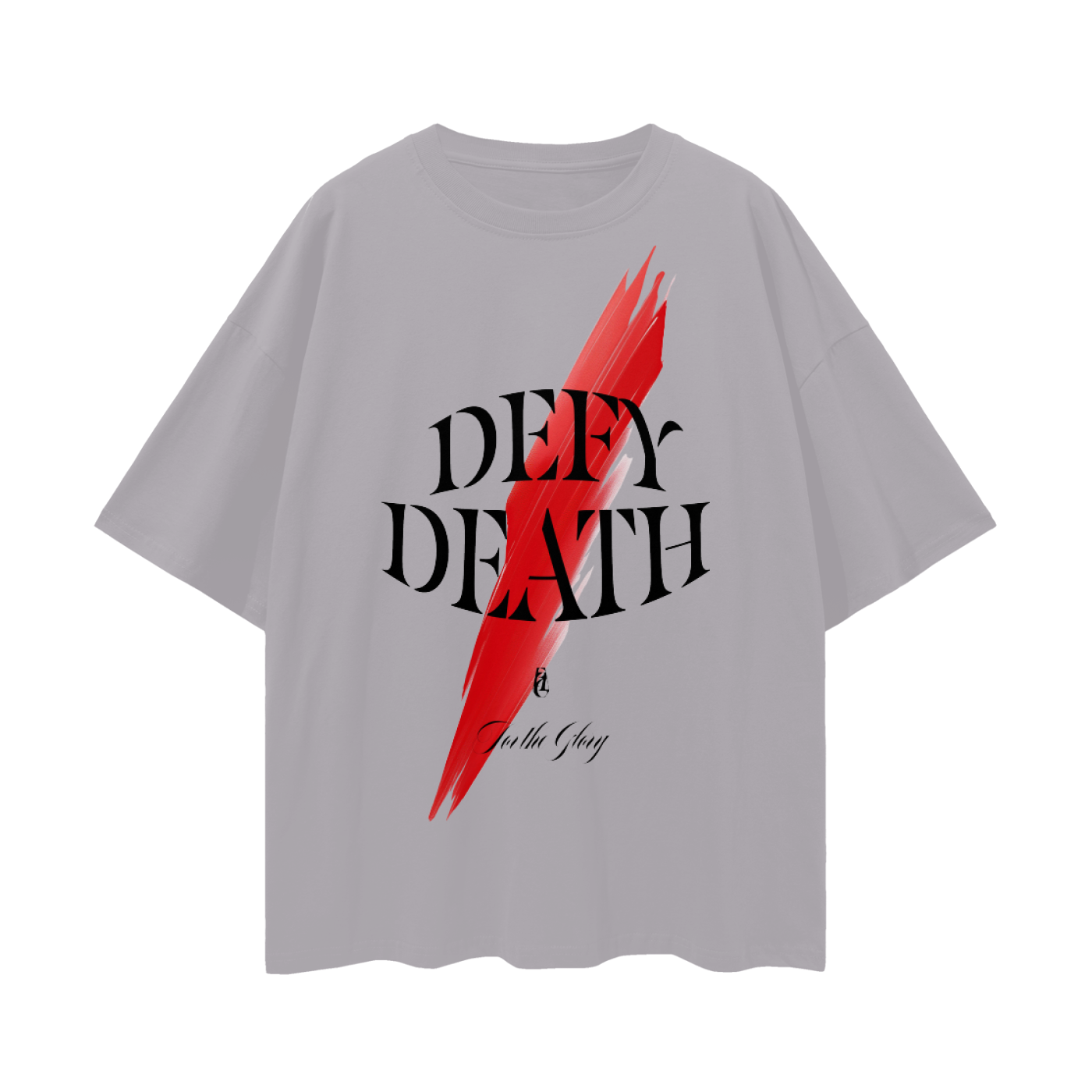 Blood Deep Drop Shoulder Tee