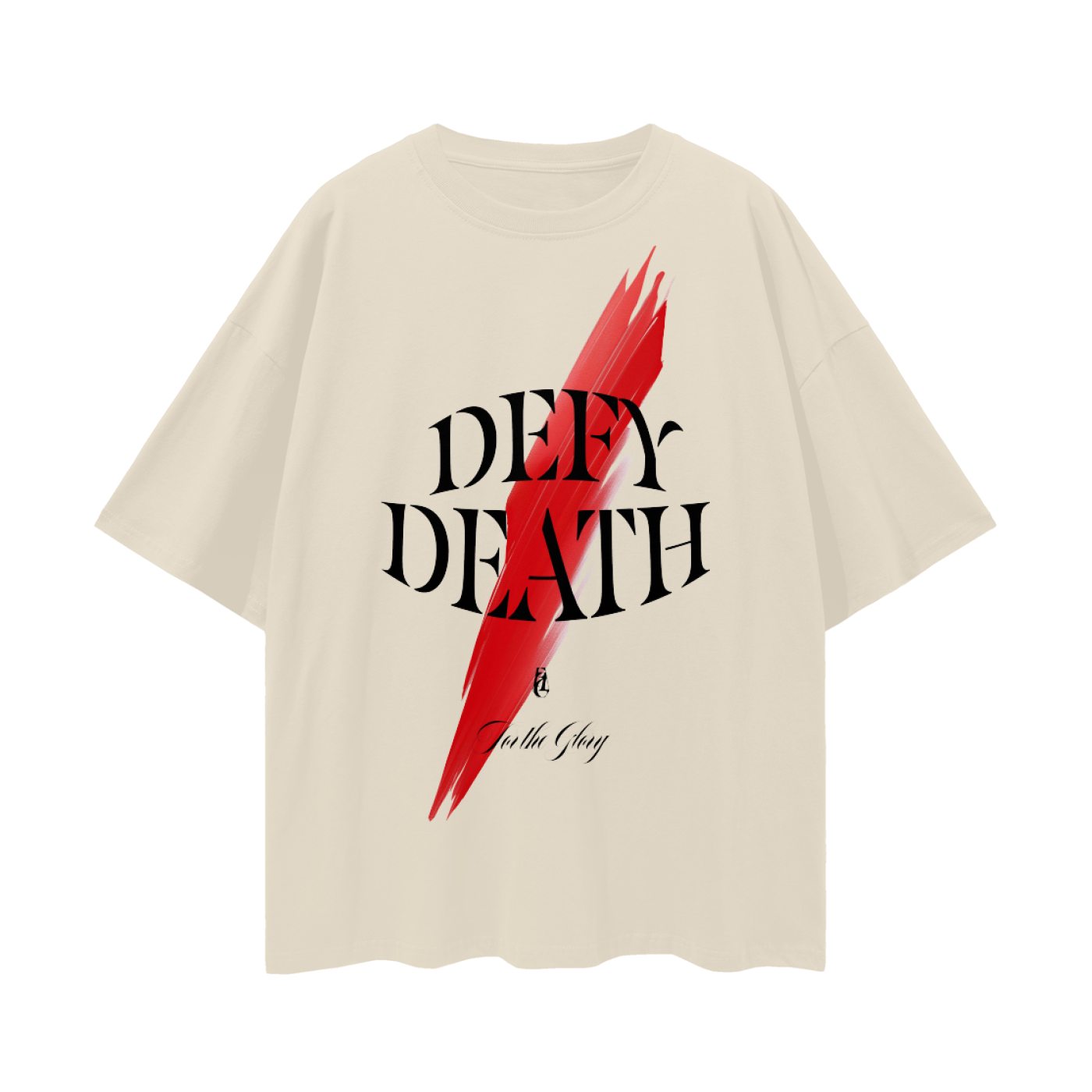 Blood Deep Drop Shoulder Tee