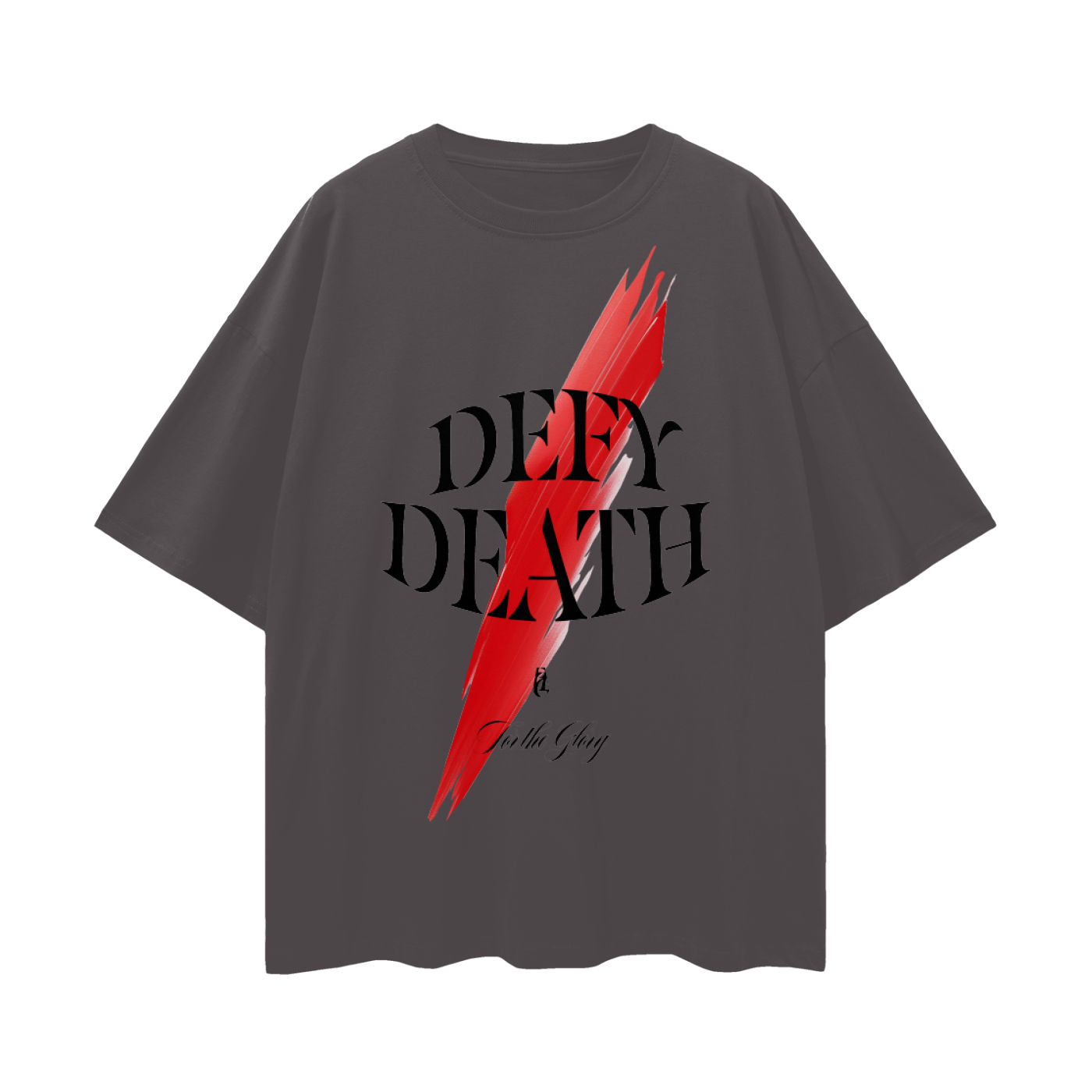 Blood Deep Drop Shoulder Tee