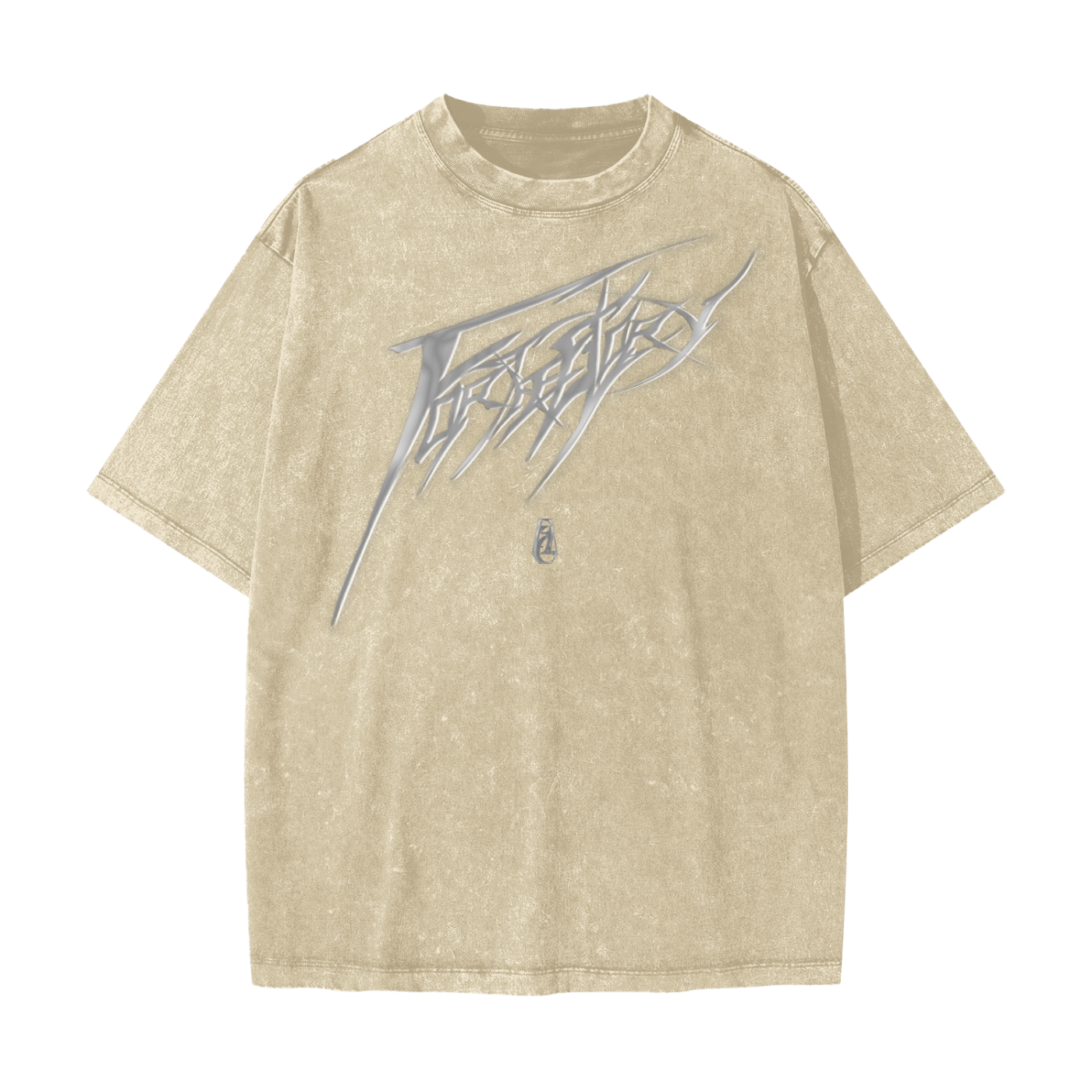 Heavyweight Snow Washed T-Shirt